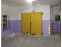 【德軒案例】梧桐院地庫改造——墻面刷油漆、乳膠漆，改造人防門(mén)油漆